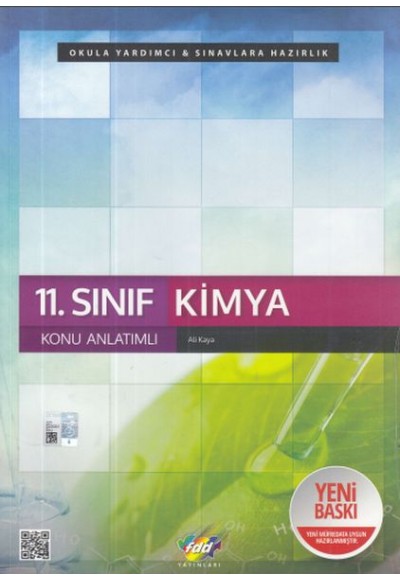 FDD 11. Sınıf Kimya Konu Anlatımlı (Yeni)