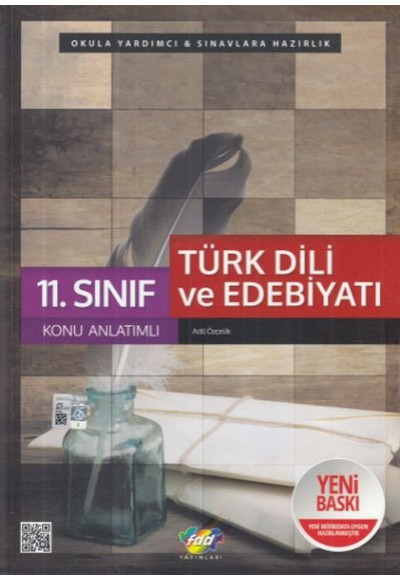 FDD 11. Sınıf Türk Dili ve Edebiyatı Konu Anlatımlı (Yeni)