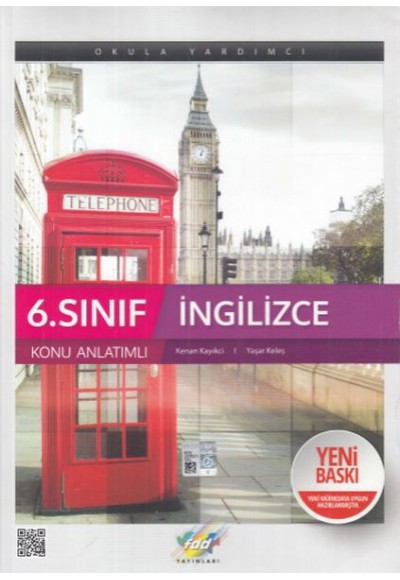 FDD 6. Sınıf İngilizce Konu Anlatımı (Yeni)
