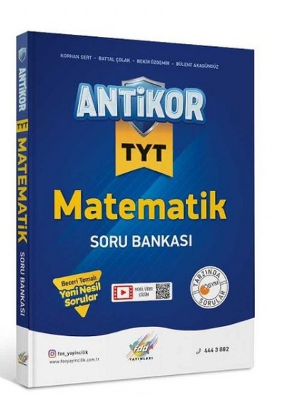 FDD TYT Antikor Matematik Soru Bankası (Yeni)