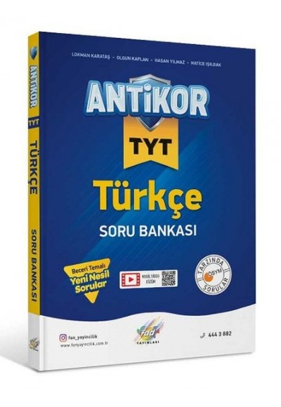 FDD TYT Antikor Türkçe Soru Bankası (Yeni)