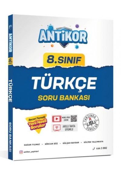 Antikor 8.Sınıf Türkçe Soru Bankası