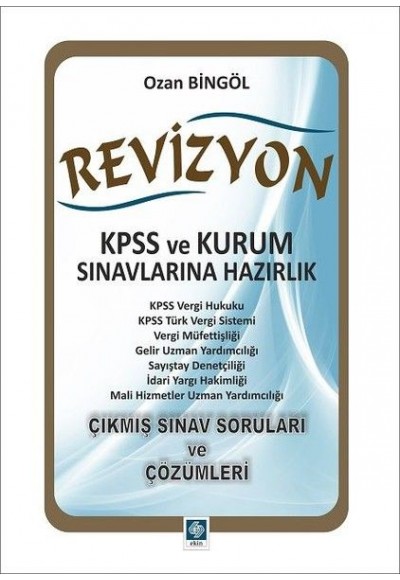 Revizyon KPSS ve Kurum Sınavlarına Hazırlık