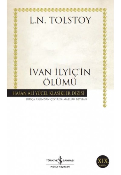 İvan İlyiç'in Ölümü - Hasan Ali Yücel Klasikleri