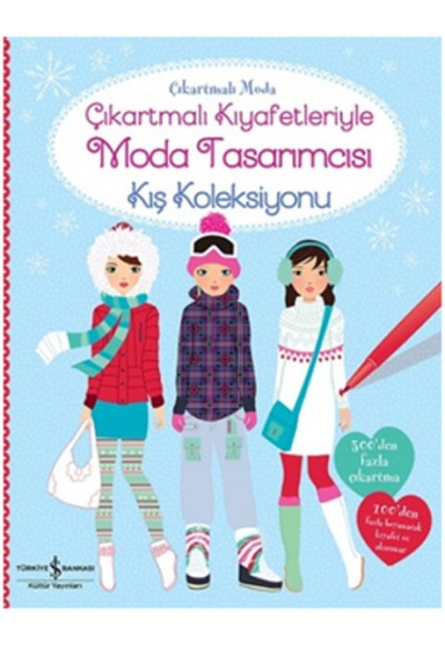 Çıkartmalı Kıyafetleriyle Moda Tasarımcı - Kış Koleksiyonu