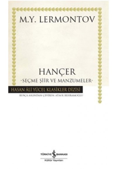 Hançer - Hasan Ali Yücel Klasikleri (Ciltli)