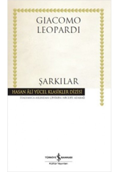 Şarkılar - Hasan Ali Yücel Klasikleri (Ciltli)