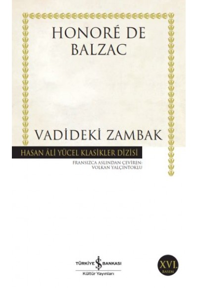 Vadideki Zambak - Hasan Ali Yücel Klasikleri