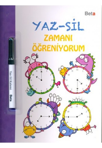 Yaz-Sil Zamanı Öğreniyorum
