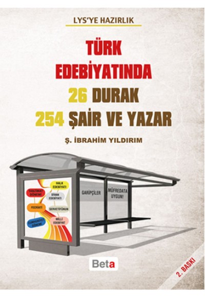 Türk Edebiyatında 26 Durak 254 Şair ve Yazar