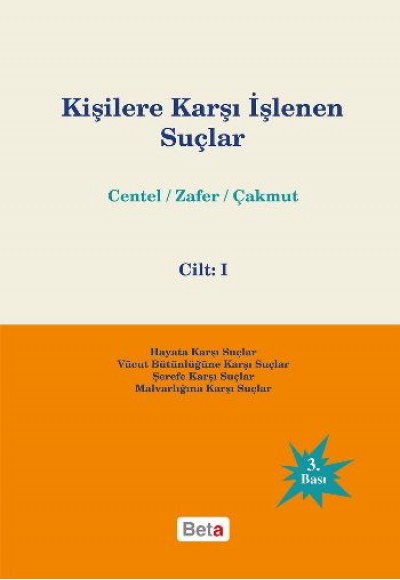 Kişilere Karşı İşlenen Suçlar 1