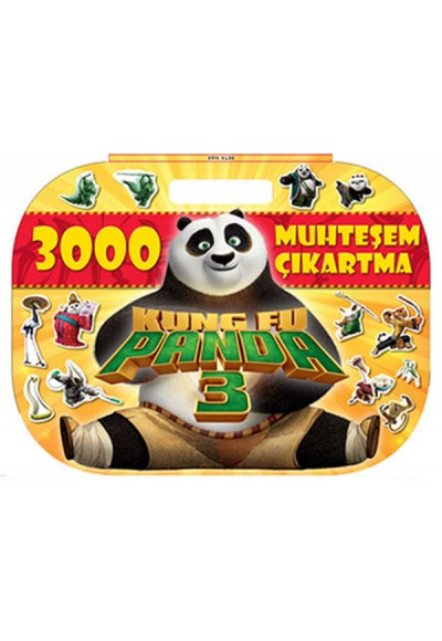 Kung Fu Panda 3 - 3000 Muhteşem Çıkartma