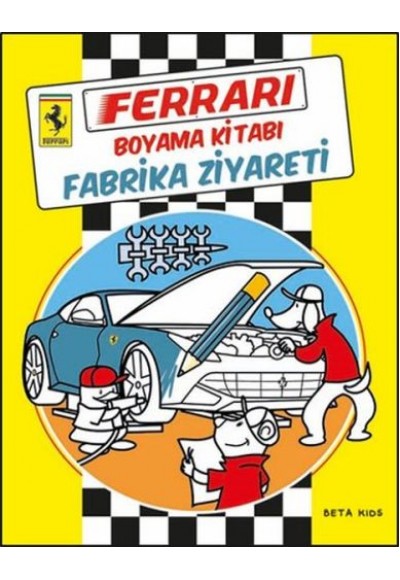 Ferrari Boyama Kitabı - Fabrika Ziyareti