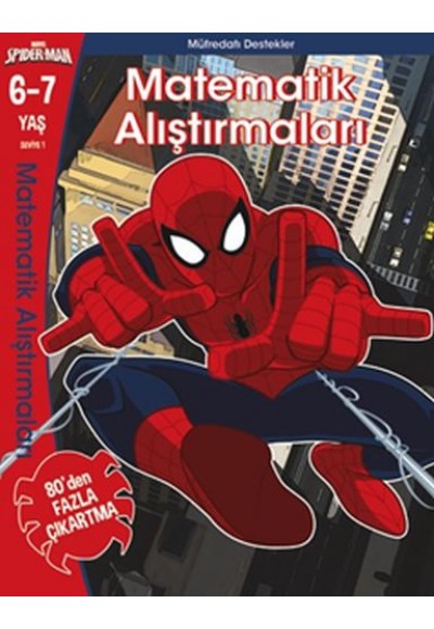 Marvel Spider- Man Matematik Alıştırmaları 6-7 Yaş