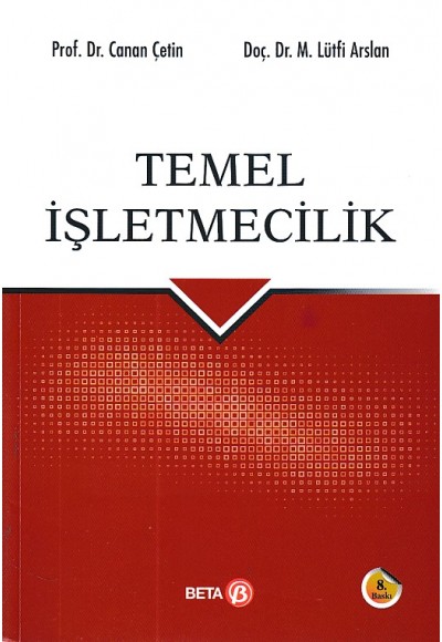 Temel İşletmecilik (8. Bası)