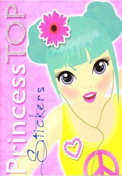 Princess Top Stickers-Pembe Sarı
