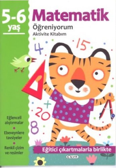 Aktivite Kitabım - Matematik Öğreniyorum (5-6 Yaş)