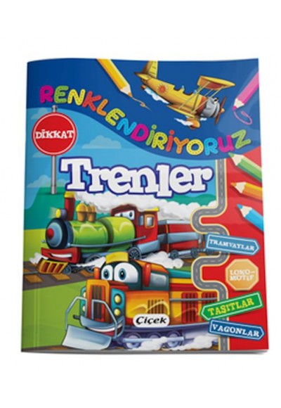 Renklendiriyoruz - Trenler