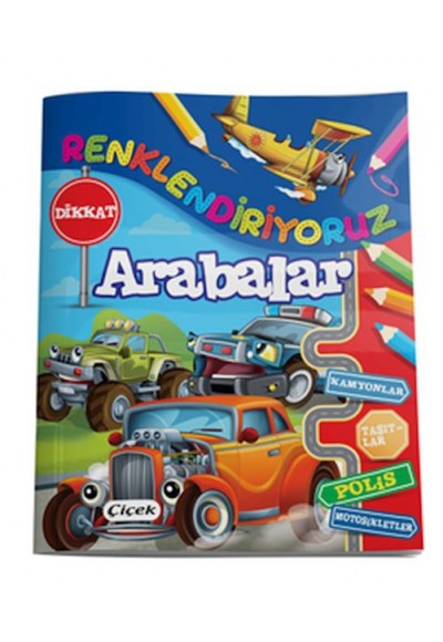 Renklendiriyoruz - Arabalar
