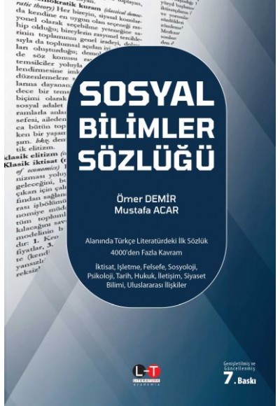 Sosyal Bilimler Sözlüğü