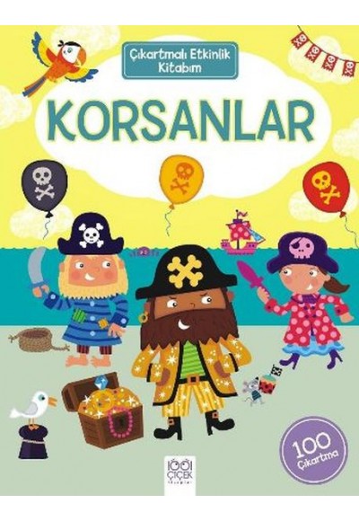 Çıkartmalı Etkinlik Kitabım - Korsanlar