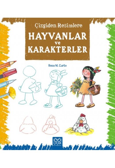 Çizgiden Resimlere - Hayvanlar ve Karakterler
