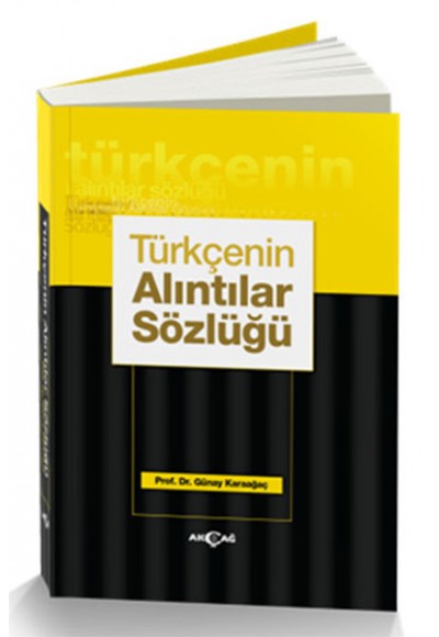 Türkçenin Alıntılar Sözlüğü