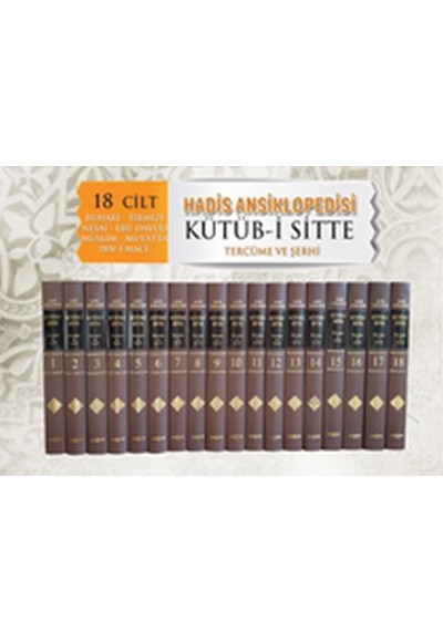 Hadis Ansiklopedisi Kütüb-i Sitte - 18 Cilt Takım