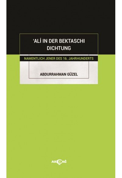 Ali in Der Bektaschi Dichtung