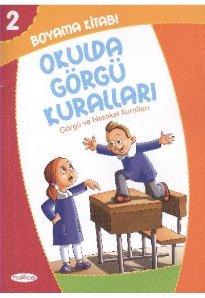 Boyama Kitabı 2 - Okulda Görgü Kuralları