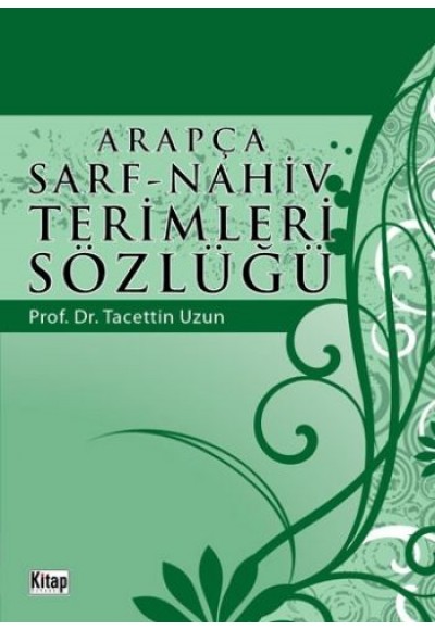 Arapça Sarf-Nahiv Terimleri Sözlüğü