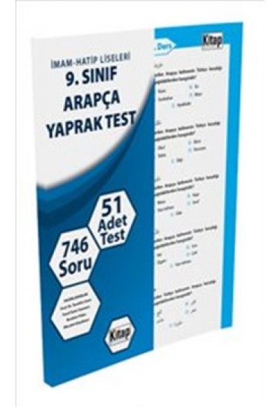 9. Sınıf Arapça Yaprak Test / İmam-Hatip Liseleri