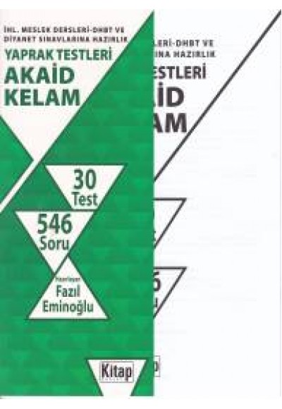 DHBT Akaid Kelam Yaprak Testleri