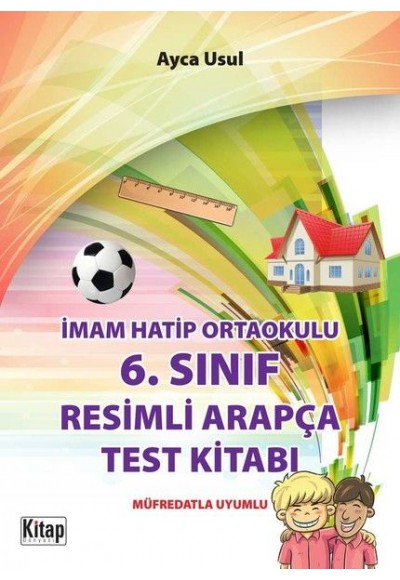 İmam Hatip Ortaokulu 6.Sınıf Resimli Arapça Test Kitabı