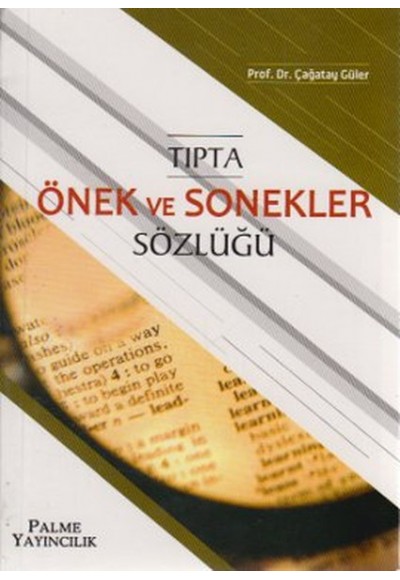 Tıpta Önek ve Sonekler Sözlüğü