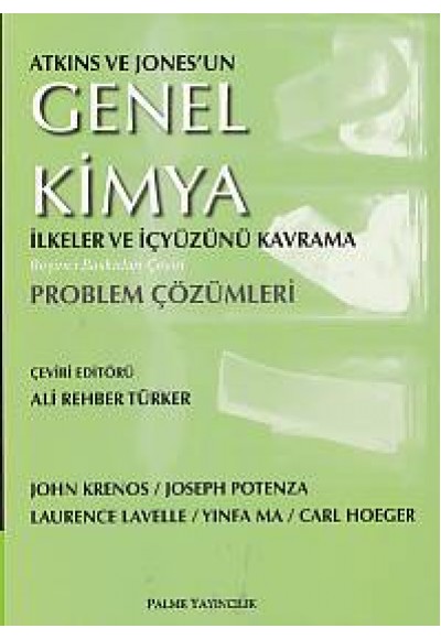 Atkins ve Jones'un Genel Kimya İlkeler ve İçyüzünü Kavrama Problem Çözümleri