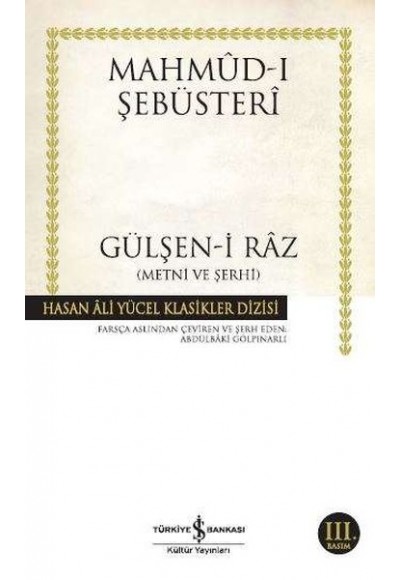 Gülşen-i Raz Metni ve Şerhi - Hasan Ali Yücel Klasikleri