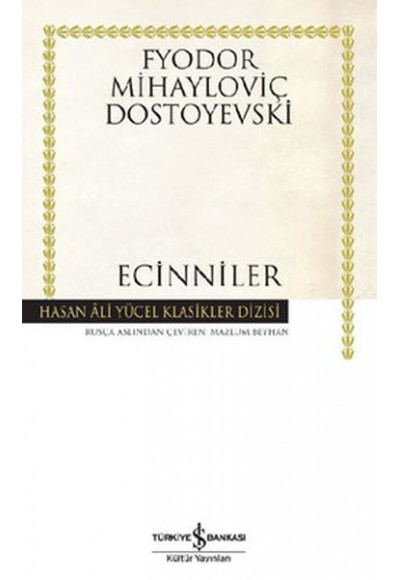 Ecinniler - Hasan Ali Yücel Klasikleri (Ciltli)
