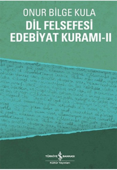 Dil Felsefesi Edebiyat Kuramı - 2