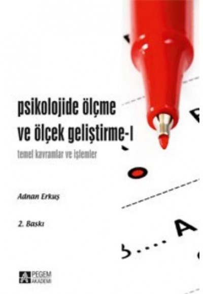 Psikolojide Ölçme ve Ölçek Geliştirme - 1