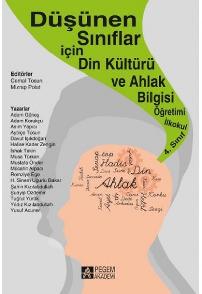 Düşünen Sınıflar İçin Din Kültürü ve Ahlak Bilgisi Öğretimi İlkokul 4. Sınıf