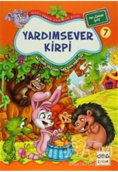 Yardımsever Kirpi / Neşeli Orman Hikayeleri (Büyük Boy)