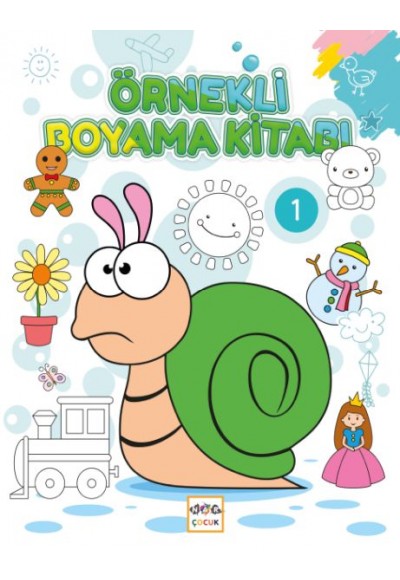 Örneklerle Boyama Kitabı - 1