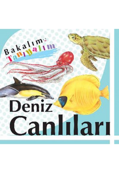Bakalım Tanıyalım Deniz Canlıları (Ciltli)