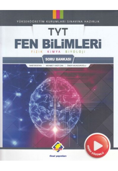 Final TYT Fen Bilimleri Soru Bankası Video Çözümlü (Yeni)