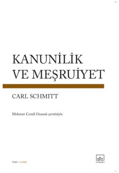 Kanunilik ve Meşruiyet