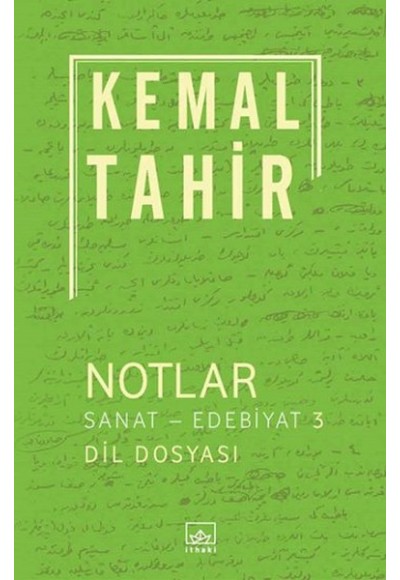 Sanat - Edebiyat 3 / Notlar