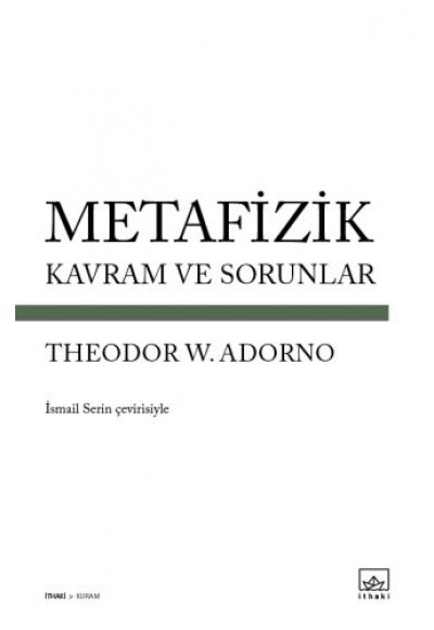 Metafizik - Kavram ve Sorunlar