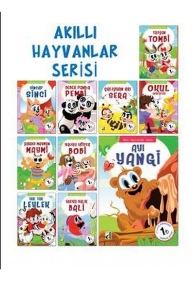 Akıllı Hayvanlar Serisi El Yazılı (10 Kitap Takım)