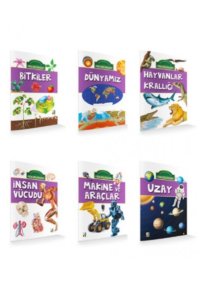 Yeni Başlayanlar için Fen Bilimleri Seti (6 Kitap)